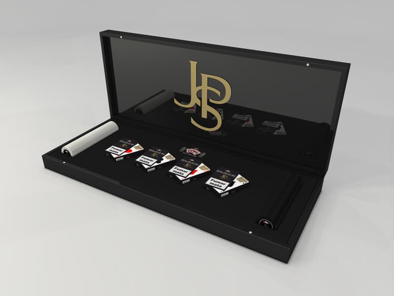 3D design for JSP poker box
